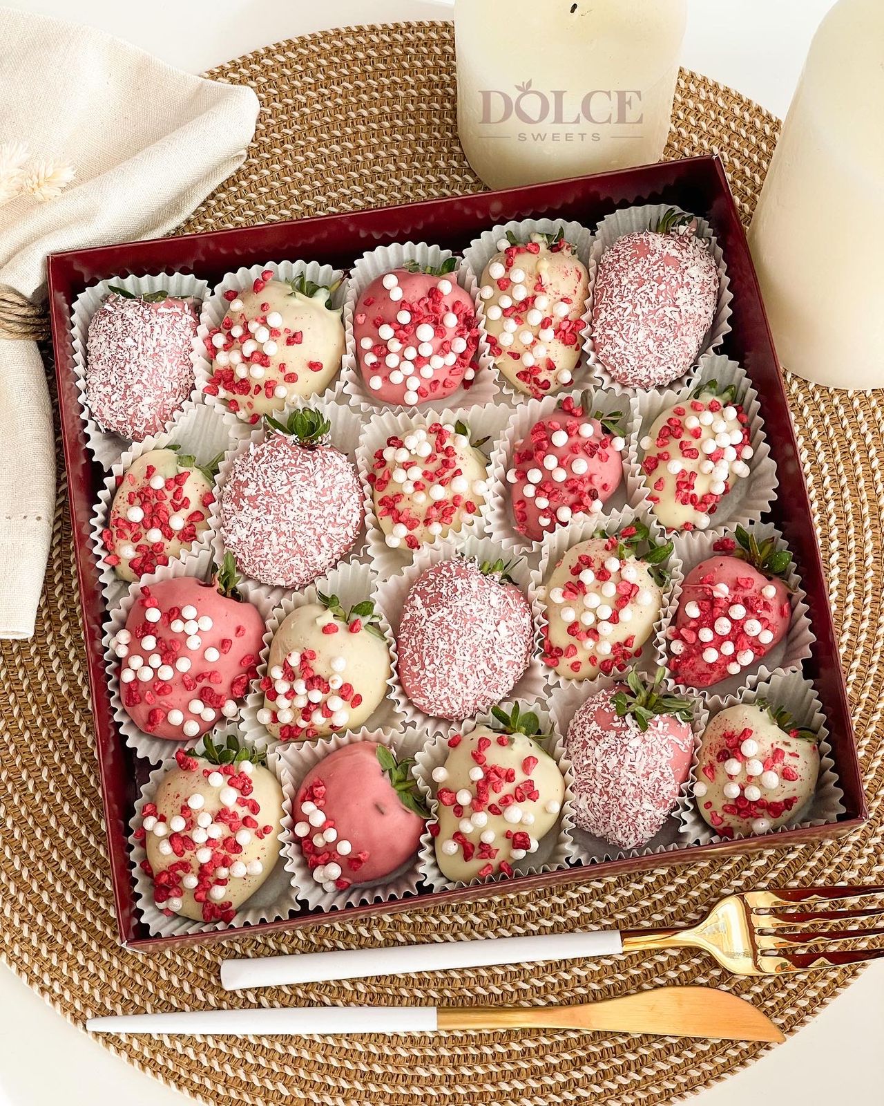 Клубничный бокс "Ягодный мусс"