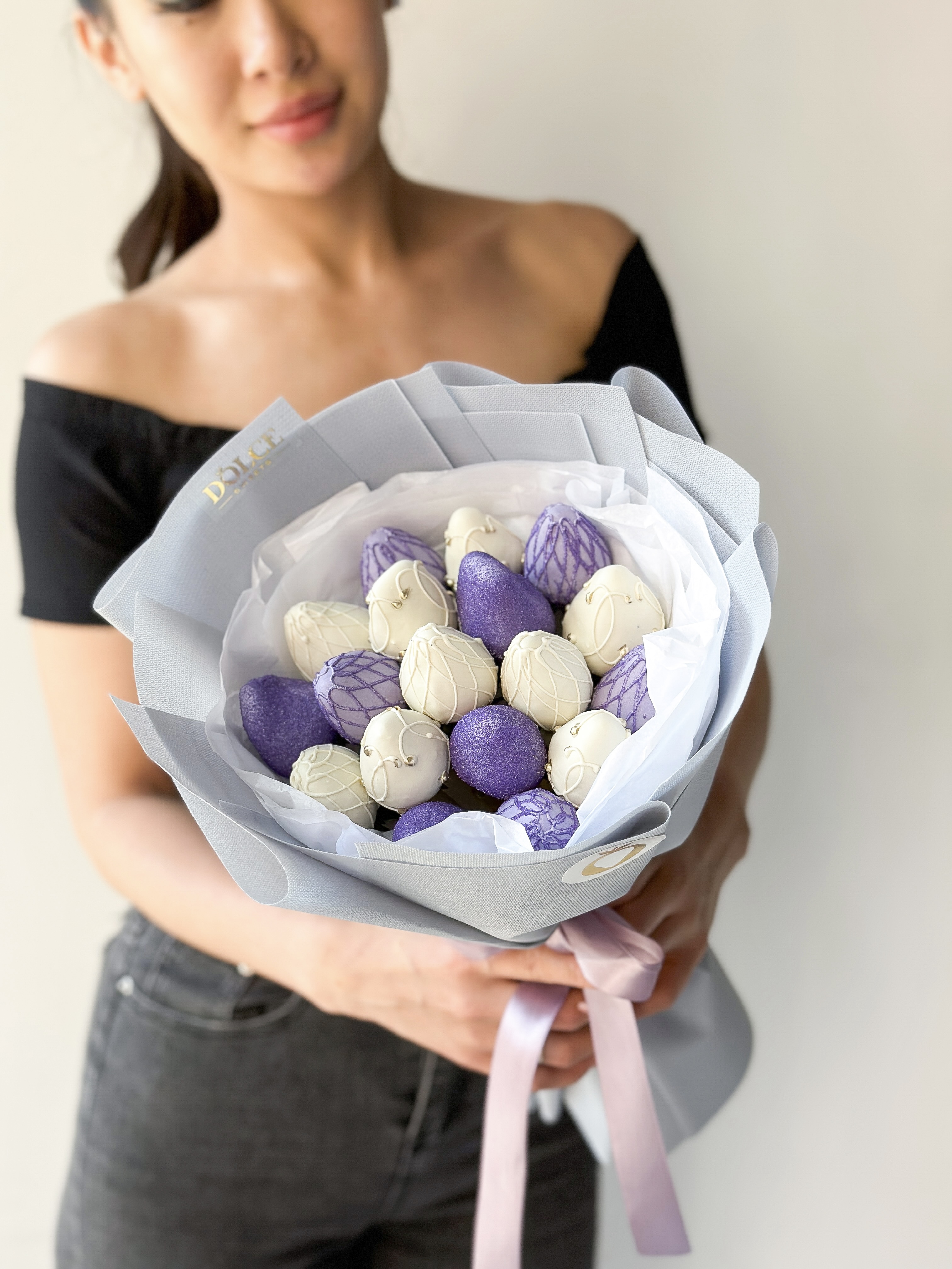 Клубничный букет "Изабель"