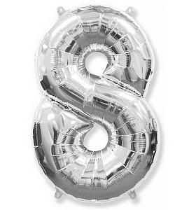 Цифра 8 (серебро)