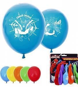 Шар латексный - Самый смелый (человек паук) - 12"