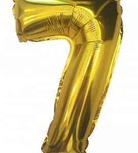 Цифра 7 (золото)
