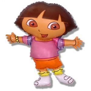 Фольгированный шар - Даша путешественница - 39"