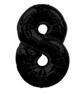 Цифра 8 (черный)