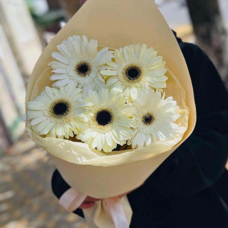 Букет из 5 гербер