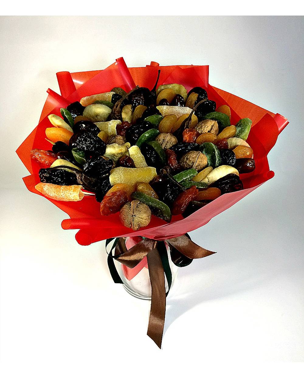 Букет из сухофруктов и орехов «Соцветие»