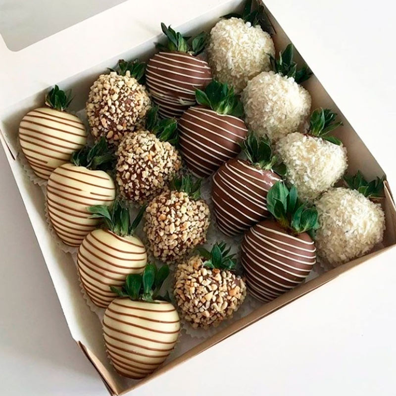 Клубничный бокс "Лесной Орех" 