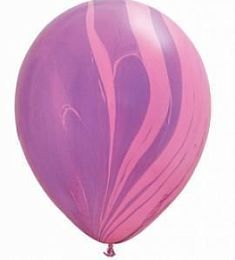 Латексный шар - Агат Pink Violet - 20 см