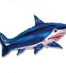 Фольгированный шар - Акула - 35"