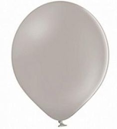 Латексный шар - Макарунс серый - 30 см
