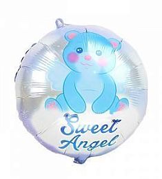 Шар фольгированный - Сладкий медвежонок (мальчик) - 18"