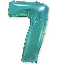 Цифра 7 (бирюзовый)