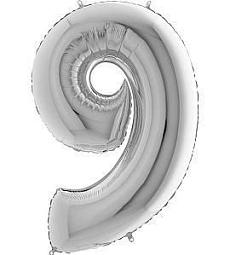Цифра 9 (серебро)