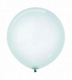 Большой воздушный шар бабблз зеленого цвета 48 см
