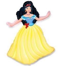 Фольгированный шар - Белоснежка - 39"