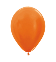 Шар гелиевый - Оранжевый - 30 см