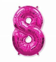 Цифра 8 (фуксия)
